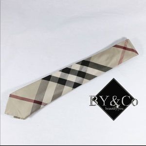 BURBERRY Modern Cut Vintage Check Silk Tie